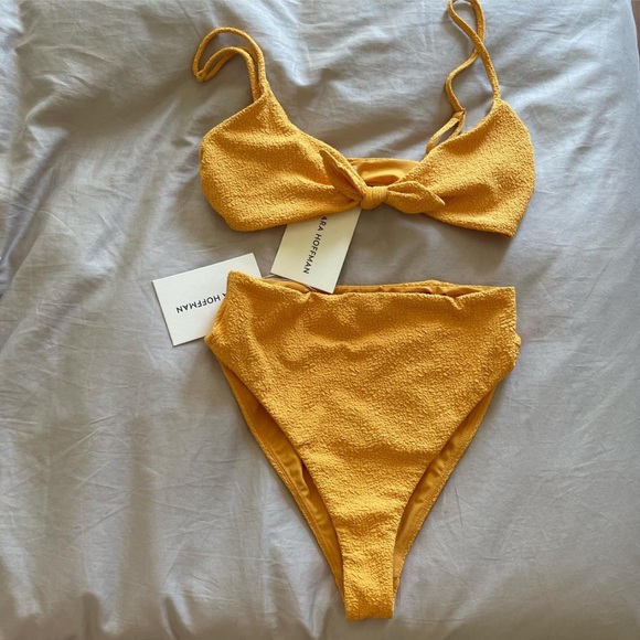 CLEARANCE - MUST GO! Mara Hoffman Marigold Bikini Medium - Picture 6 of 6